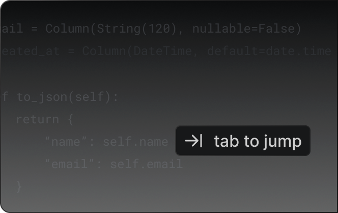 An image for a fake blog post titled Tab to Jump